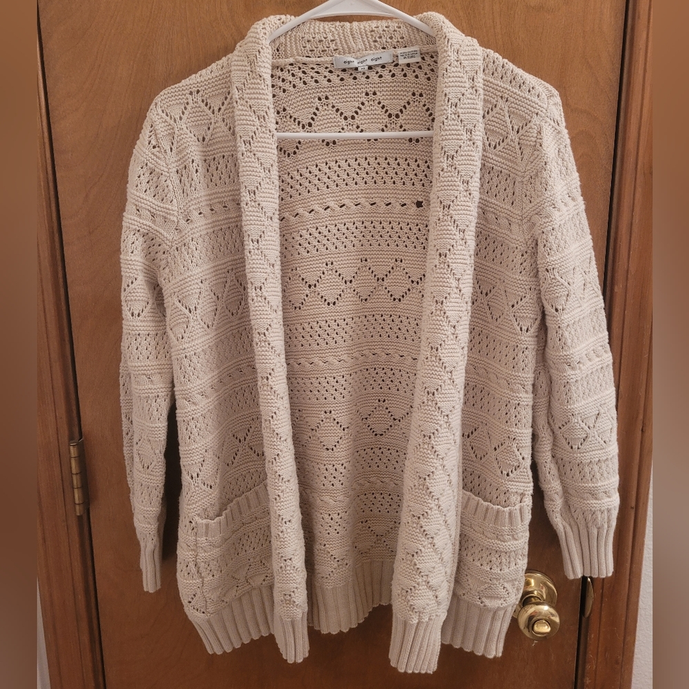 5/$25 Off-white Cardigan
